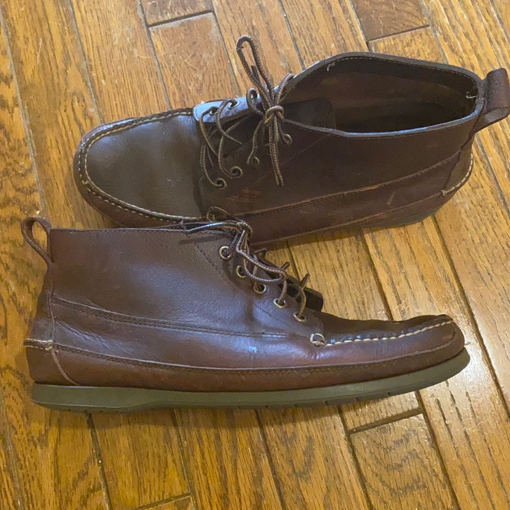 Bass Chukka Leather Boots Sz 9.5